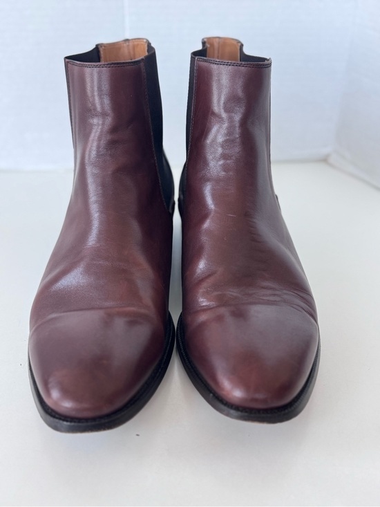 Jack Erwin Brown Leather Chelsea Dress Shoes Boots Men’s main image 4